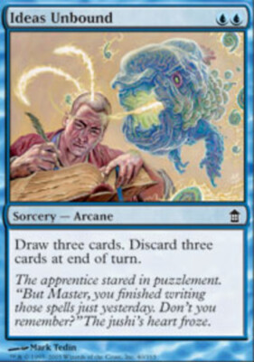 4x MTG Ideas Unbound, Light Play, English Saviors of Kamigawa