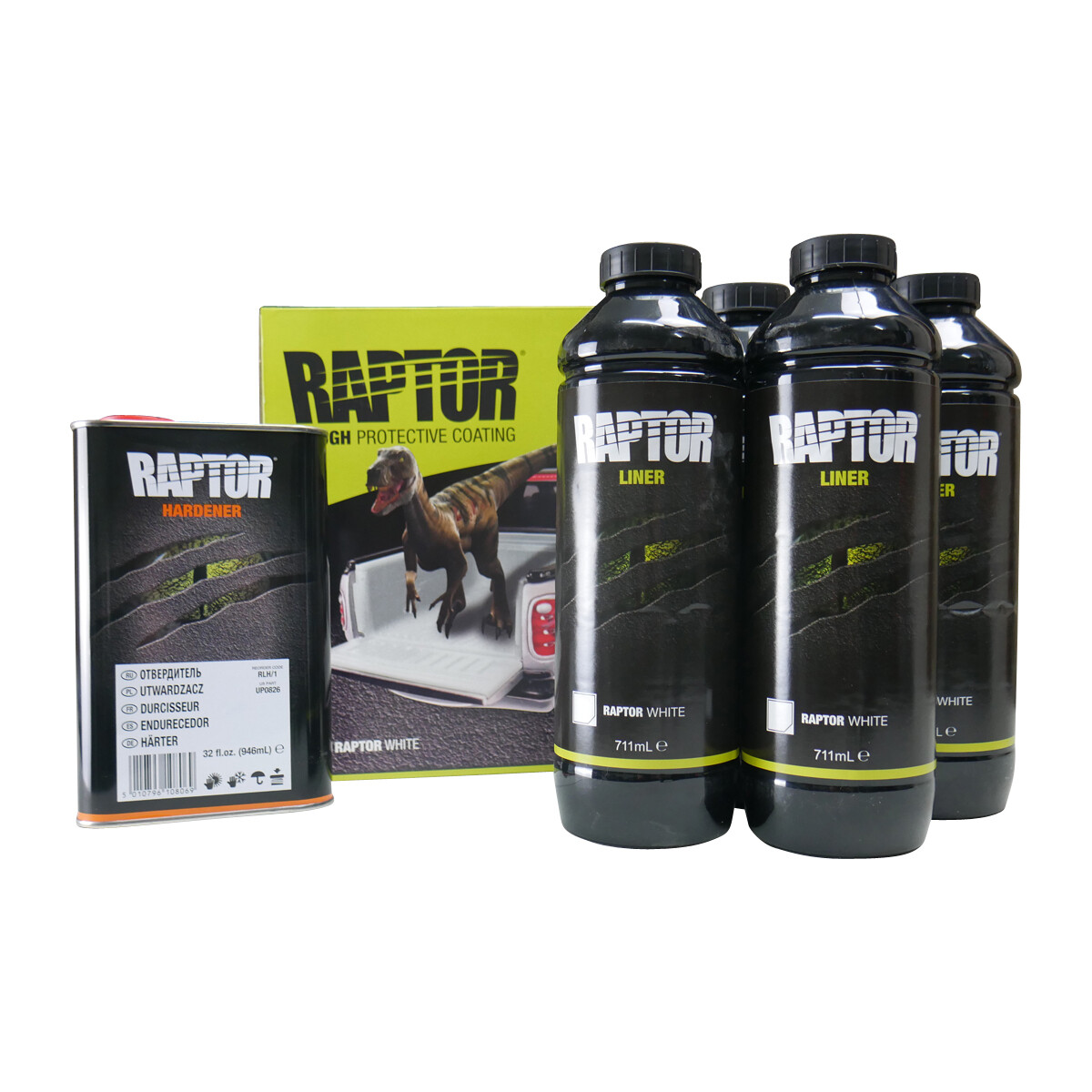 Raptor Liner White Kit 4L | Underbody Protective Coating | eBay