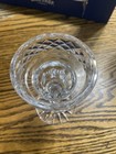 3 Pc Lot Of Tyrone Crystal - 8” Vase, 6” Candle Stick, 5” Glass Great Condition — photo 8