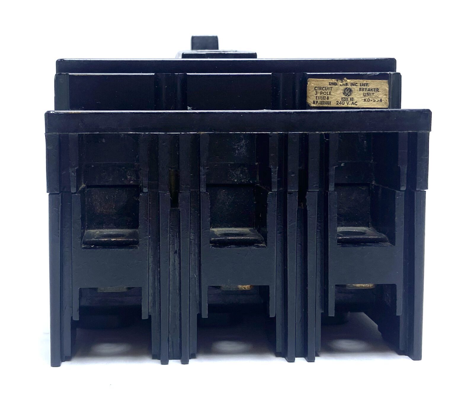 General Electric TE132020 3 Pole 20 Amp 240 Vac Circuit Breaker