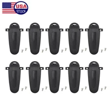 10x KBH-12 Belt Clip For Kenwood TK3160 TK3140 TK2160 TK2360 TK2140 TK3360 Radio