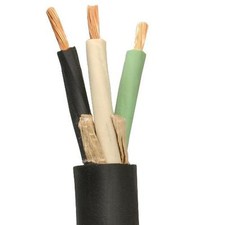 1000' 14/3 SJOOW Portable Power Cable Flexible CPE Jacket Black 300V