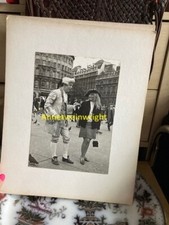 1960s Good Mounted Mono Photographs London Students Trafalgar Sq. Fashion Places
