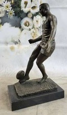 Union League Rugby Australian Rules Football Footy Player Bronze Marble Base ART
