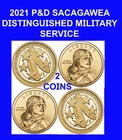 2021 P&D Sacagawea Native American Distinguished Military Service Dollar (2)