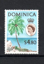 Dominique 1963-65 4,80 $ Palmier De Coco SG 178 MH