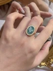 Antique Style Cameo Ring 925 Silver plated Vintage Ring Estate Jewelry Gift4