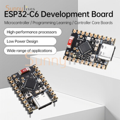 ESP32-C6 WIFI Bluetooth Development Board Microcontroller Programming Core Board