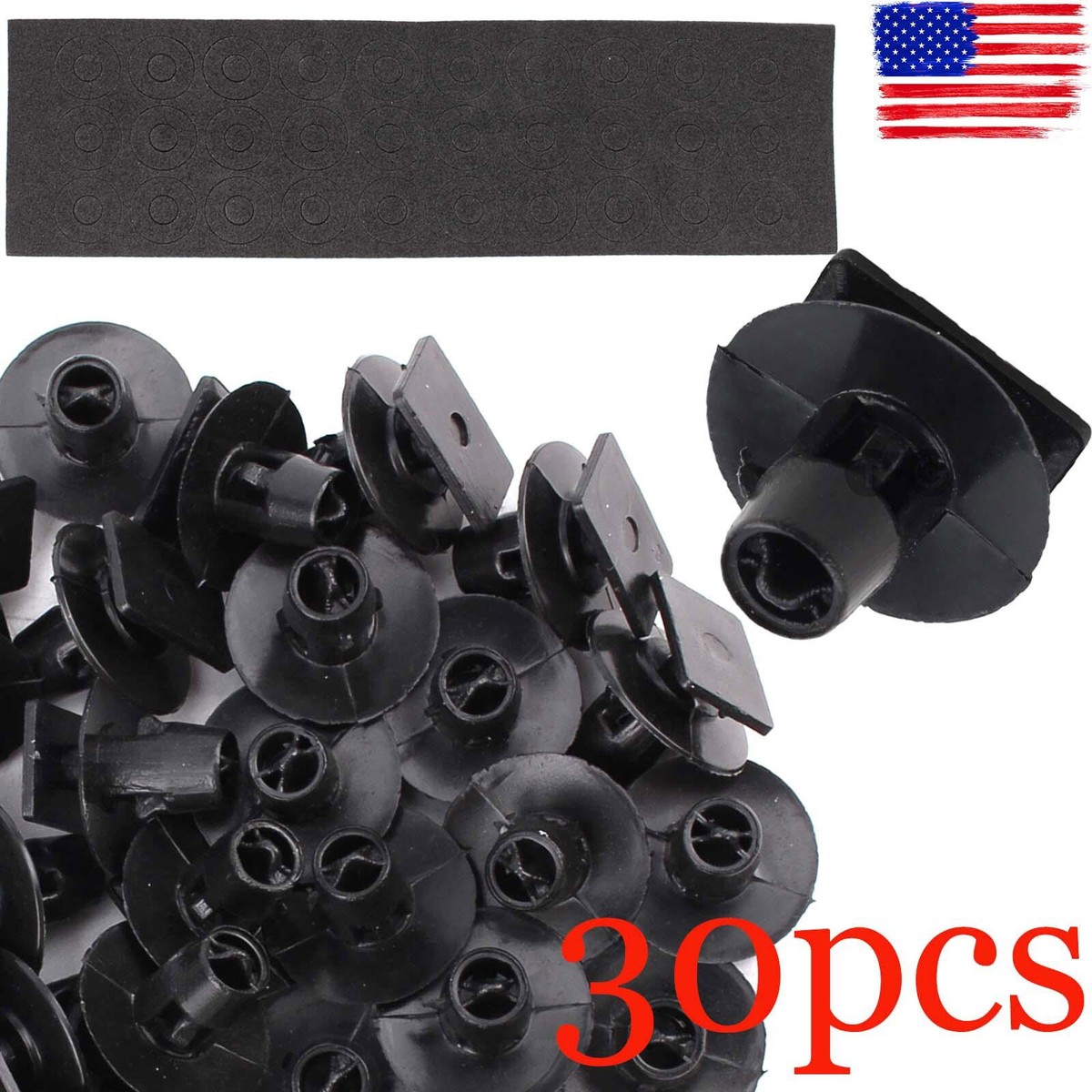 30pcs Rocker Panel Moulding Retainer Clip Clamp for Nissan