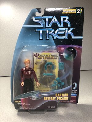 1997 Playmates Star Trek Warp Factor Series 2 Captain Beverly Picard [Crusher]