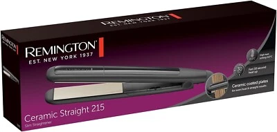 Remington Ceramic Straight 215 Hair Straighteners S1370 Fast and Tracked Post