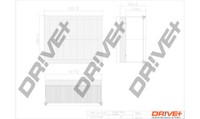 Dr!ve+ DP1110.10.0408 Luftfilter FüR Peugeot CitroËN