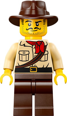 LEGO  - Minifigs - City - cty1765 - Johnny Thunder (60424)