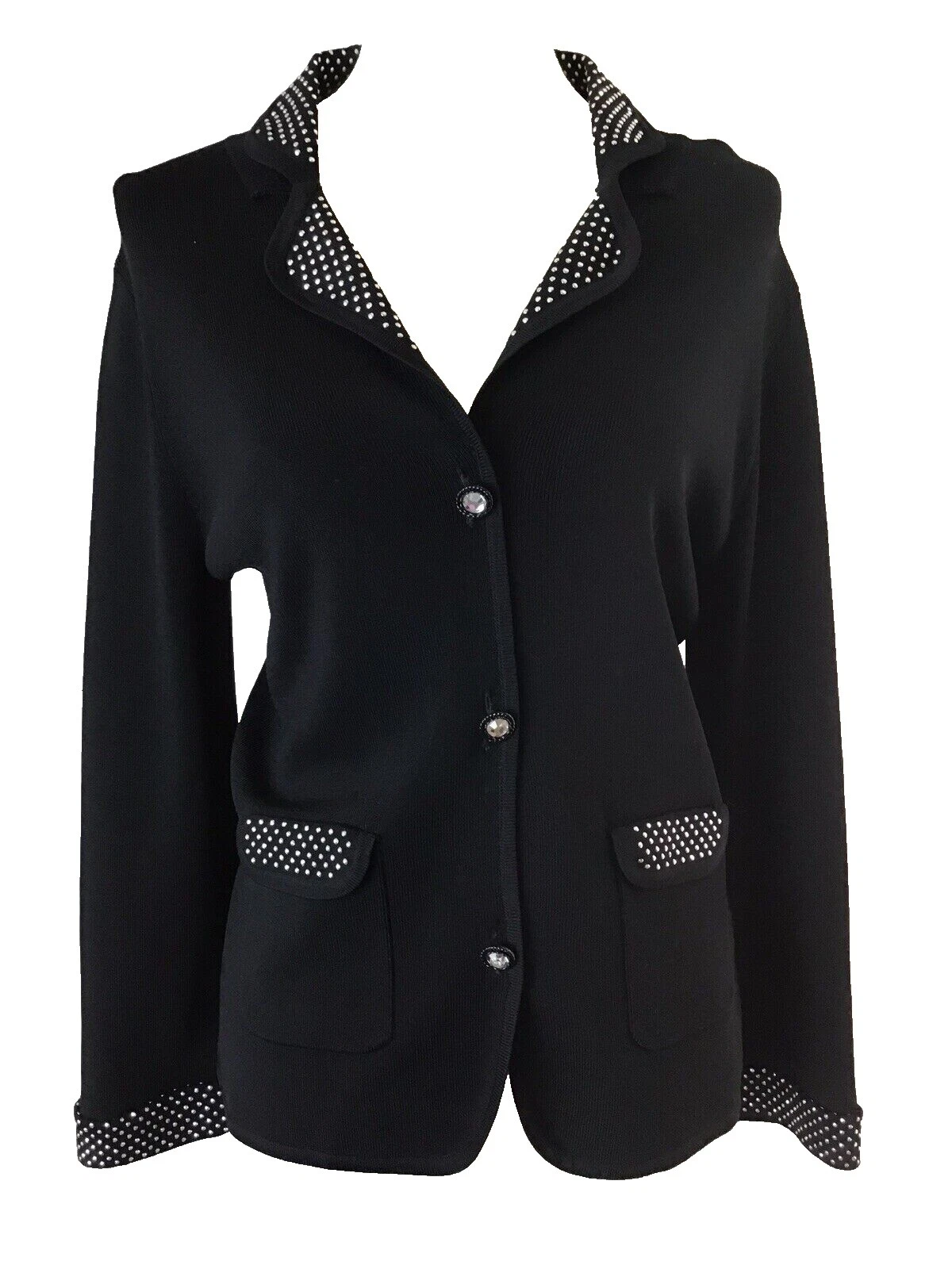 Glam Rock Suéteres Vintage de Nylon para De mujer