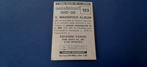Figurine Calciatori Panini 1987/88 con velina - Scegli dall'elenco da 1 a 303 - Imagen 119 de 263