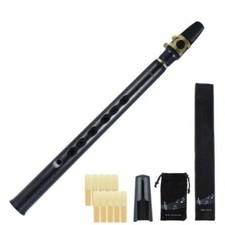 ammoon Pocket Saxophone Bb Mini Saxophone ABS with Alto Mouthpieces 10pcs