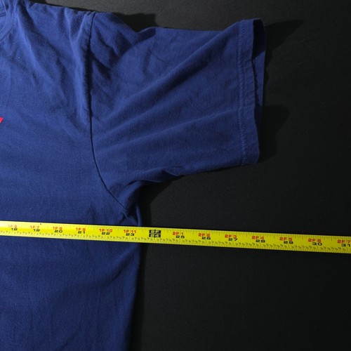 Maglietta 2016 World Series Cleveland Indians Chief Wahoo Logo Navy Taglia XL Uomo - Foto 8 di 12