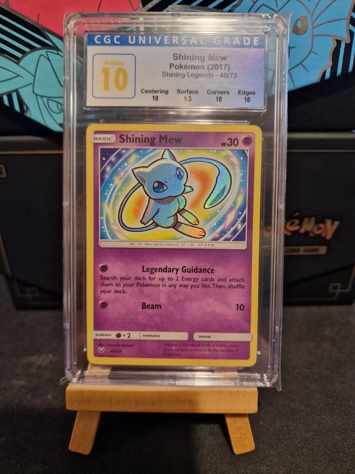 PSA 9 Pokemon Japanese Mewtwo #009 Melee! Pokemon Scramble