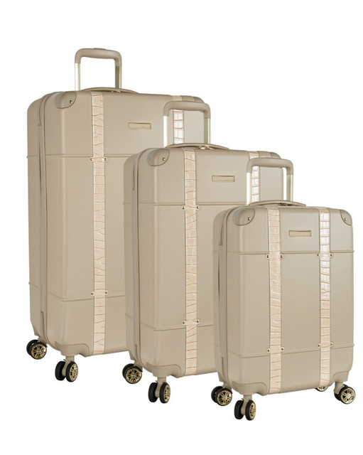vince camuto elizah 3pc hardside luggage set