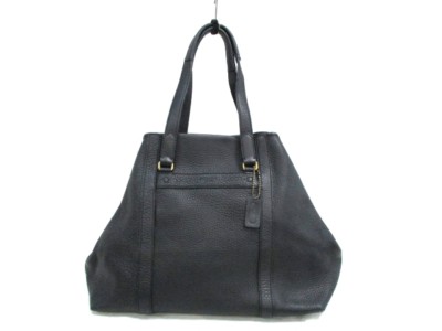 NWT COACH Men's Shopper Leather Bag F71160 Black | eBay