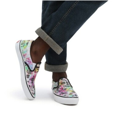 Vans Skate Slip-on Shroom Doom Skeleton Men display picture 3