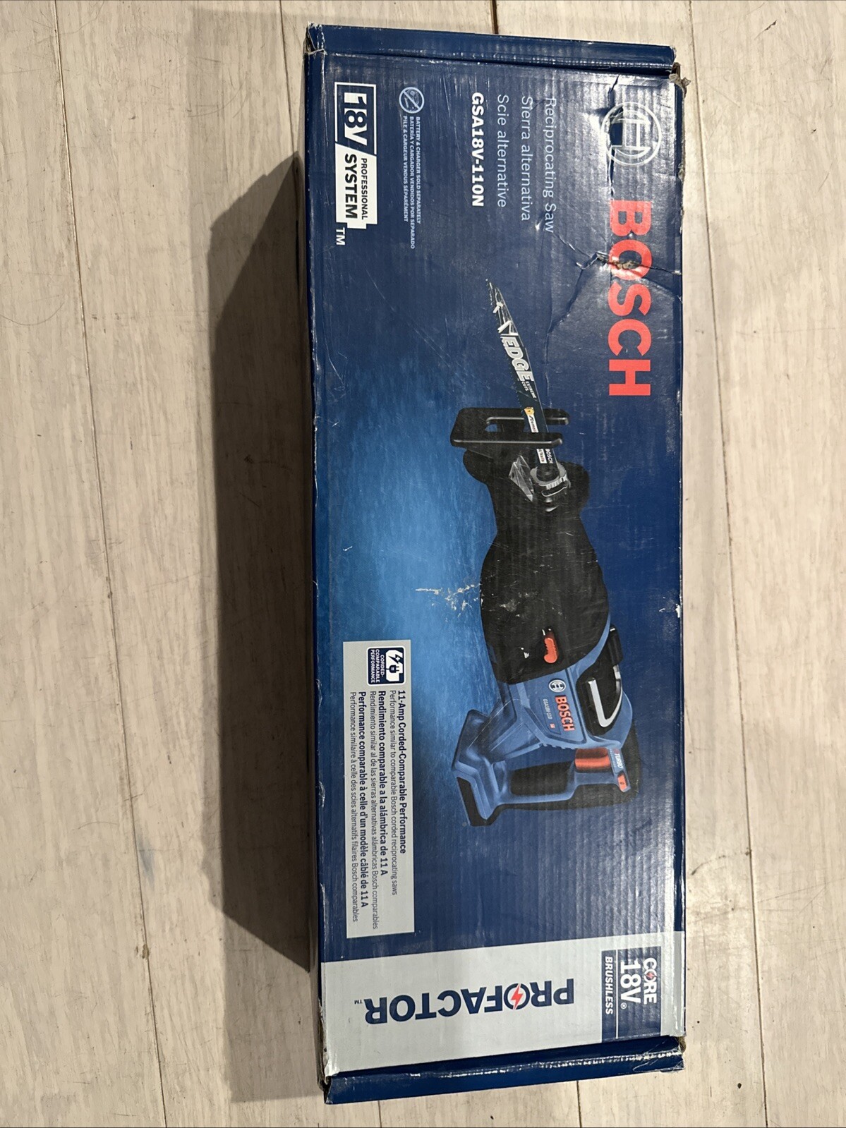 New Bosch GSA18V-110N 18V Cordless Reciprocating Saw