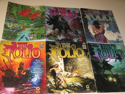 White Ship Campaign Folio#14-19 module+gaz. Art of the Genre 1E AD&D 5E D&D rpg