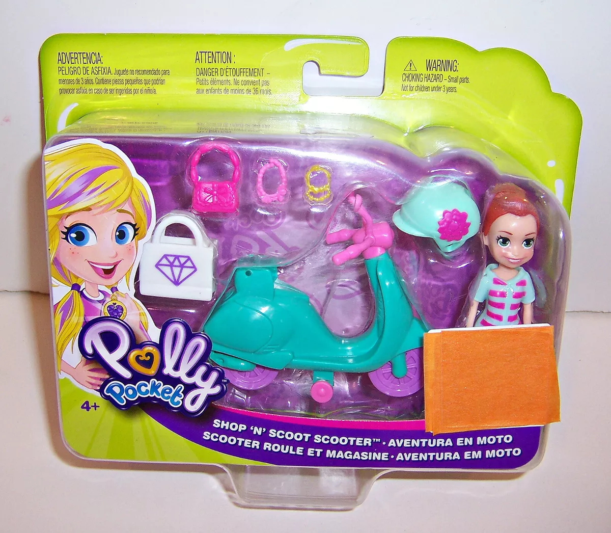 MATTEL POLLY POCKET SCOOTER DA POLLY - GTIN/EAN/UPC 746775296766 - Cadastro  de Produto com Tributação e NCM - Cosmos