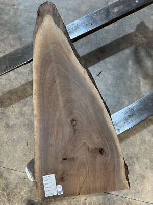 Black Walnut Slab #1985, live edge slab, unfinished, free shipping