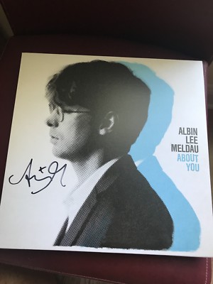 Albin Lee Meldau - About You Vinyl SIGNED AUTOGRAPHED