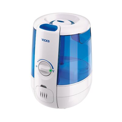 Vicks CoolMist Humidifier 1.2 Gallon Auto Shut Off 40 Hours Relief for Kids A...