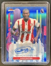 2025-26 Topps Finest Premier League Dango Ouattara Auto Blue Refractor #/99