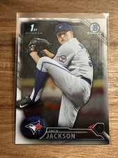 2016 Bowman Chrome Draft Zach Jackson Rookie Card RC #BDC116 Blue Jays. rookie card picture