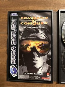 Command & Conquer Spiel f&uuml;r Sega Saturn mit Anleitung und OVP 