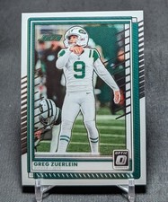 Greg Zuerlein 2025 Panini Donruss Optic Football Card #67 New York Jets