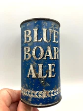 Tough 12oz * BLUE BOAR ALE * (OI / IRTP) Flat Top Beer Can Regal Amber San Fran