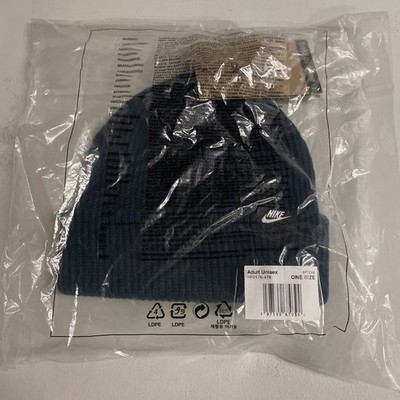 Nike Terra Short Cuffed Beanie Unisex Adults Cap Hat Armory Navy HF0176-478