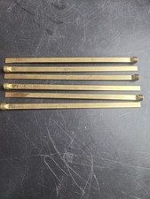 Brass Baffles Plug Part #SB18X8 BAG OF 6 MADE IN USA