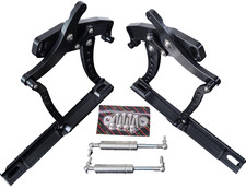 Aftermarket 67-69 Camaro Firebird Black Machined 6061-t6 Billet Alu Hood Hinge