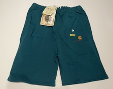 Carhartt Deadstock USA Made Teal Green Sweatpant Shorts Mens XL Vintage 80s
