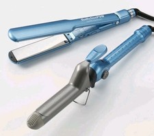 BaBylissPRO Nano Titanium Ultra-Thin 1-1/2-Inch  1-1/4-Inch Spring Curling Iron