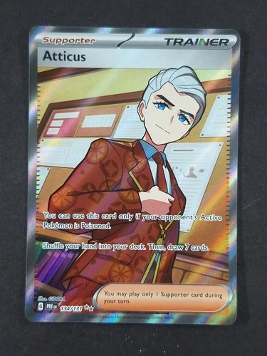 2025 Pokemon ATTICUS #134/131 Prismatic Evolutions Ultra Rare English