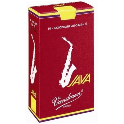 Vandoren Java Alt Sax Blätter Red Stärke 3