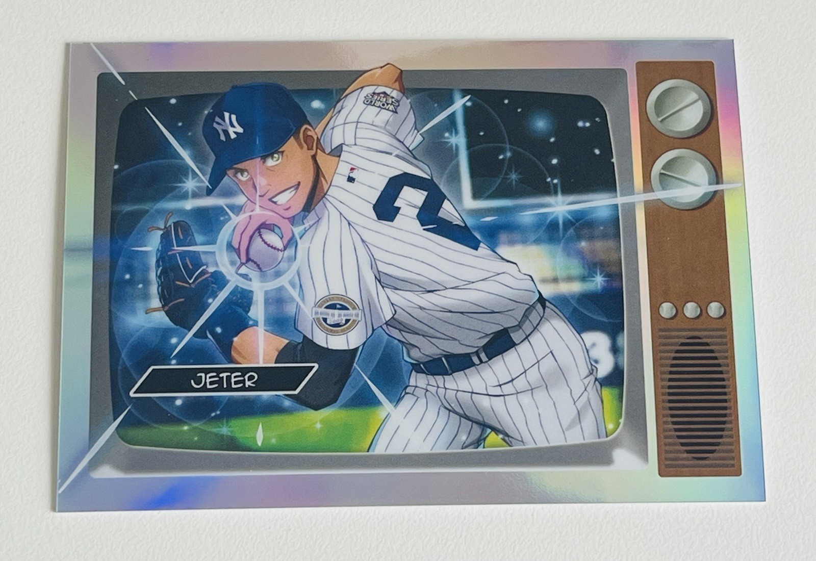 2025 Bowman DEREK JETER Anime SSP Case Hit #BA-15 New York Yankees SP Chrome