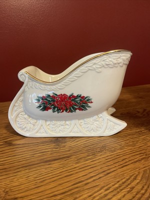 Princess House Porcelain Sleigh -#701A 