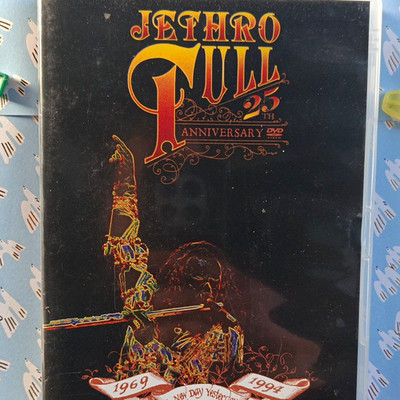 Jethro Tull A New Day Yesterday 25th Anniversary DVD PAL RC0 90 Min 2003