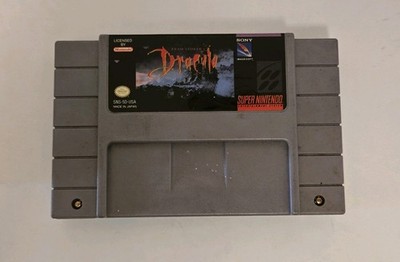 Bram Stokers Dracula SNES Super Nintendo 