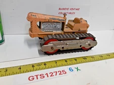 VINTAGE HUBLEY DIECAST DIESEL DOZER TO RESTORE