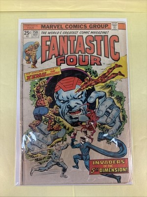 Fantastic Four #158 (Marvel Comics May 1975)