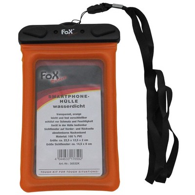 FOX Outdoor Smartphone Hülle Handytasche Handyhülle wasserdicht transparent